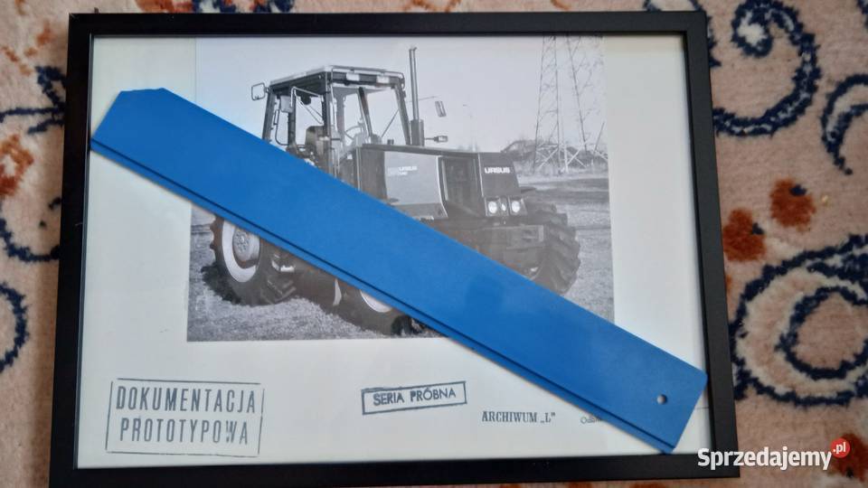 Obrazek z ciągnikiem Ursus 1154 prototyp lubelskie Lublin