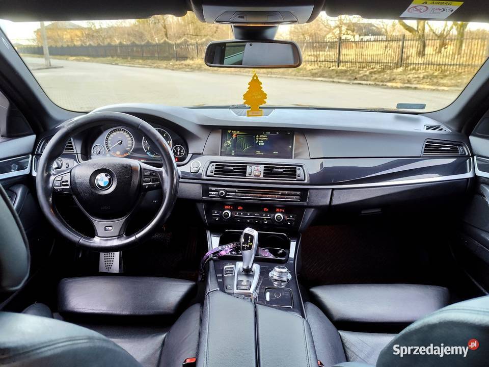 BMW Seria 5 F10 530d 258 2012 Pełny M Pakiet 3000cm3 Radom