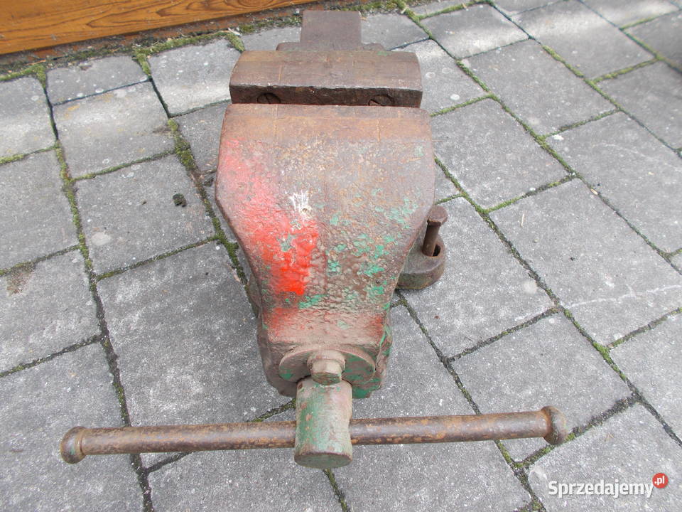 Imadło ślusarskie warsztatowe 120mm OBROTOWE opolskie Brzeg
