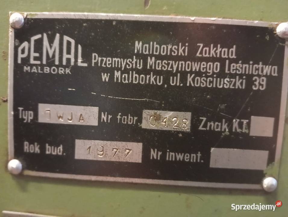 Wiertarka oscylacyjna PEMAL Pozostałe pomorskie Wejherowo