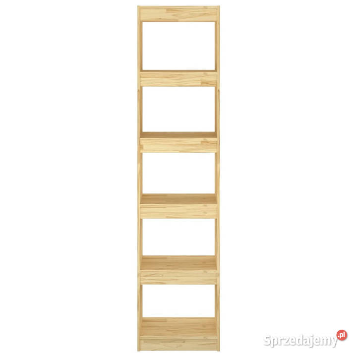 Regał na książkiprzegroda 40x30x1675 lite drewno Warszawa sprzedam