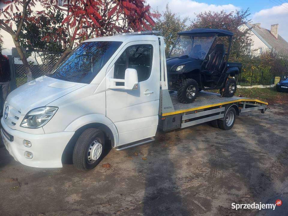 Transport maszyn pomoc drogowa auto holowanie Wąbrzeźno