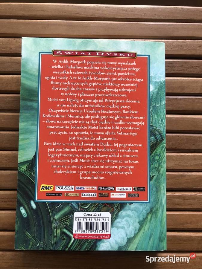 Terry Pratchett Para w ruch Świat Dysku Stan mazowieckie
