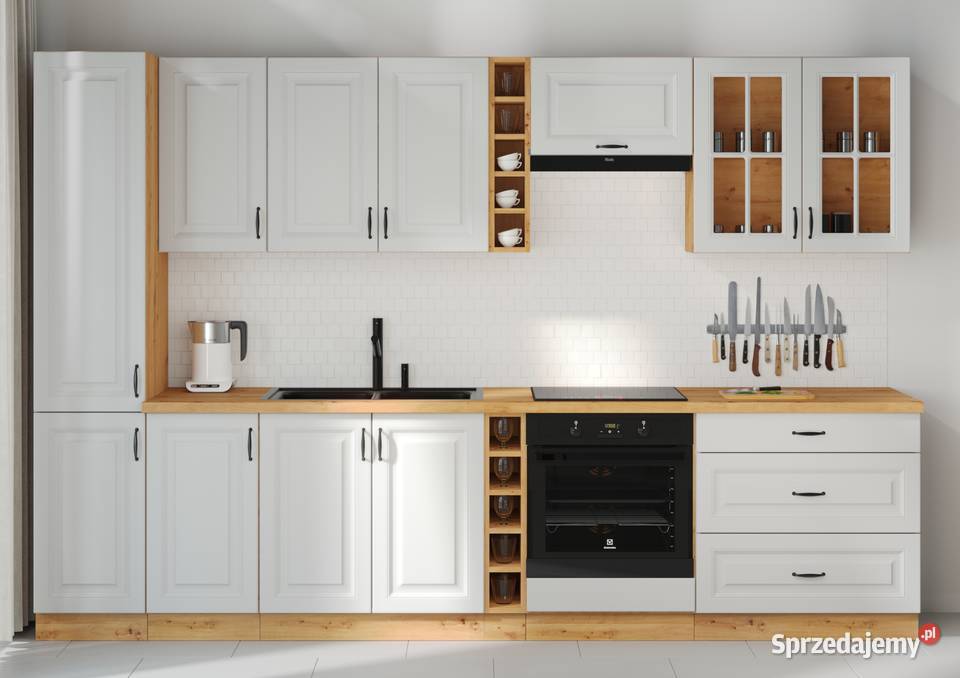 Meble szafki kuchenne kuchnia Stilo MDF Biały Komplety mebli Łódź