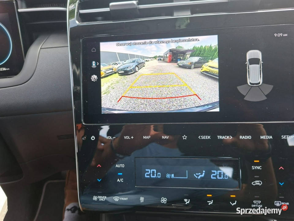 Hyundai Tucson 16TGDI Hybryda 130 PDC Kamera elektryczne lusterka Otwock Mały
