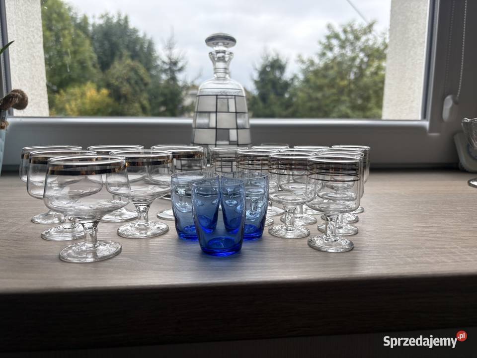 Karafka kieliszki Piotrkowiczki