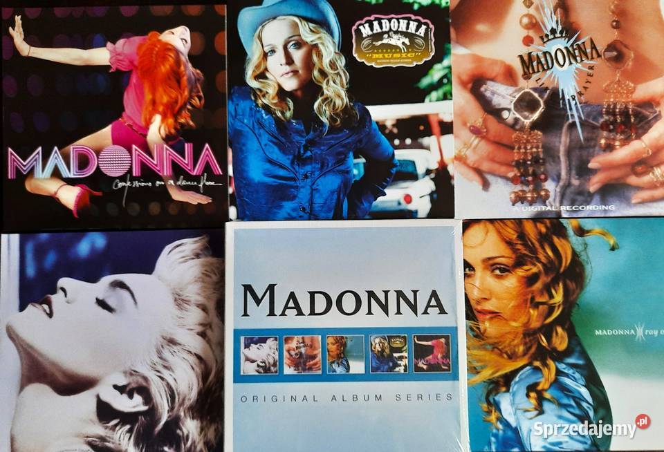 Wspaniały Zestaw 5X CD MADONNA Gliwice