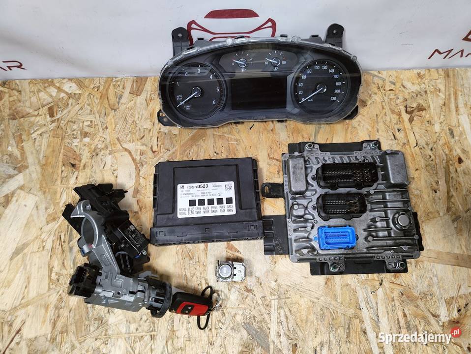 Komputer Zestaw Startowy Opel Mokka X 96892406 osobowe wielkopolskie Pleszew