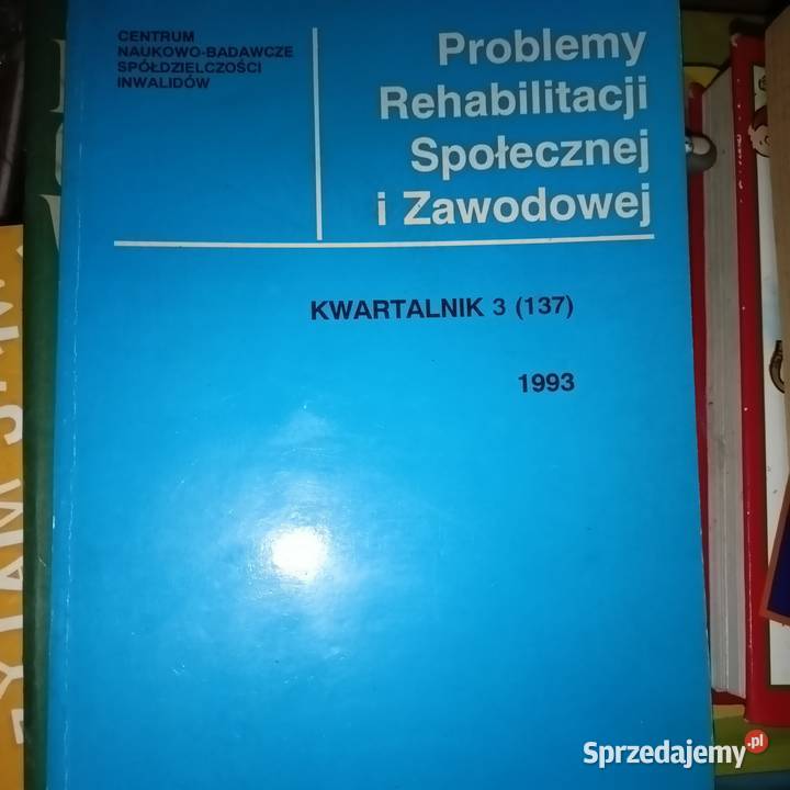 Problemy rehabilitacji książki wysyłka Gdańsk