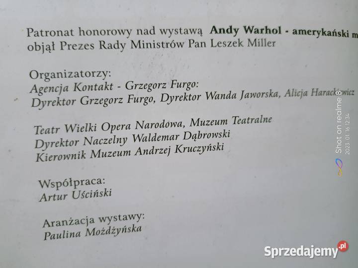 Warhol książki Warszawa księgarnia Praga unikat