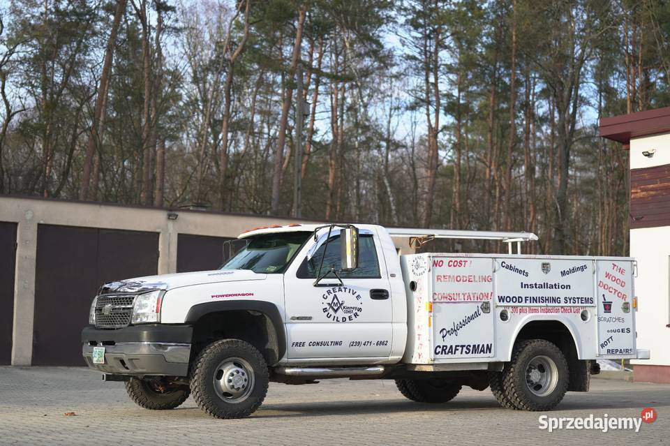 Chevrolet Silverado 3500 service truck gmc ram 98000km Motoryzacja Celestynów