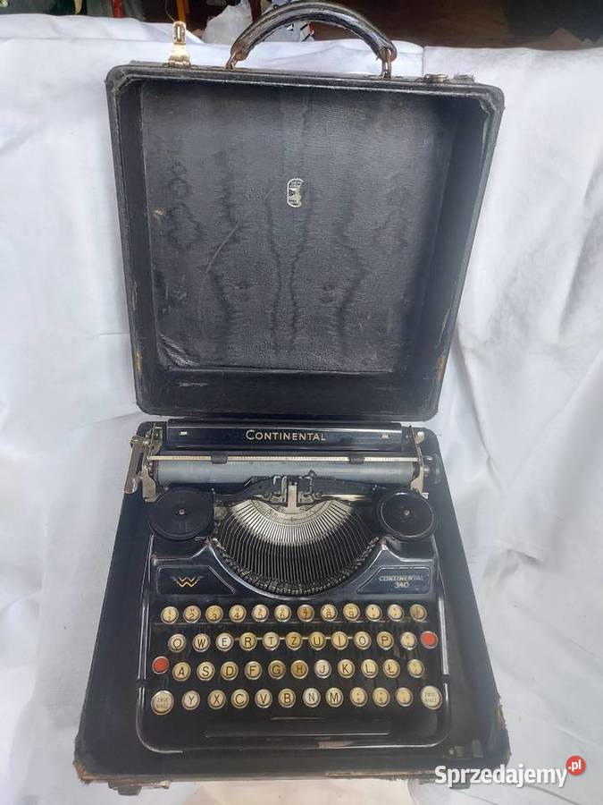 Przedwojenna Maszyna Continental 1936 Unikalna