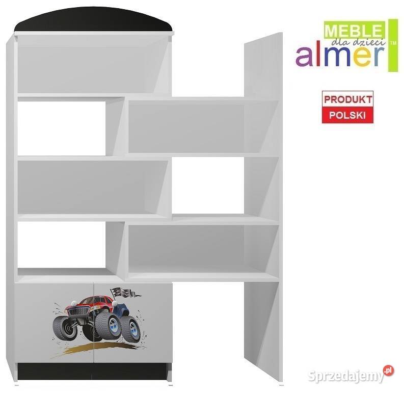 MONSTER TRUCK 20 N37 regał z regulacją dziecięcy pomorskie Reda