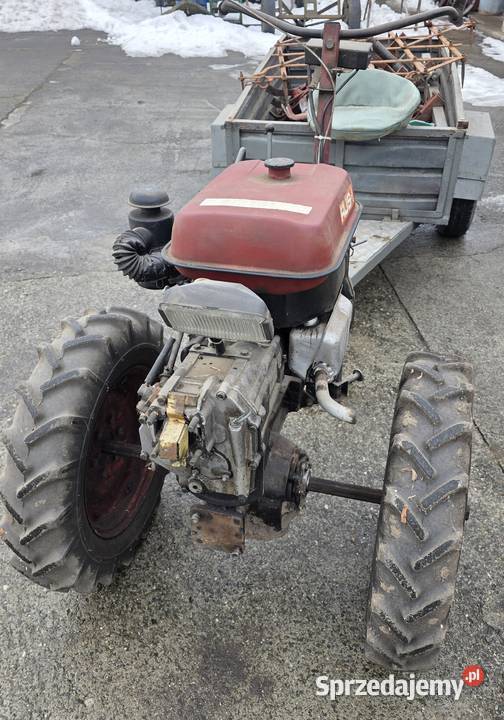 Mikrociągnik RJS1 z osprzętem Niepołomice sprzedam