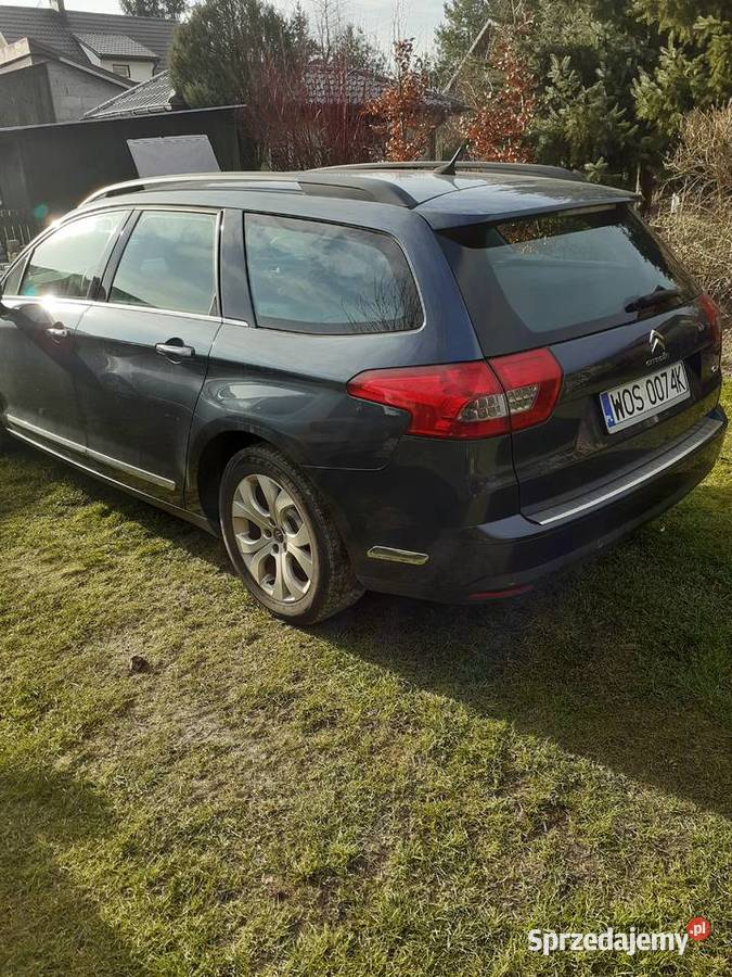 Citroen C5 Tourer 1018 20 HDI 2014r 140 kombi Zarejestrowany w Polsce Samochody osobowe Brok