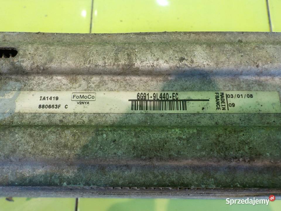 LAND ROVER FREELANDER II 22 TD4 08r intercooler Układ chłodzenia Suków