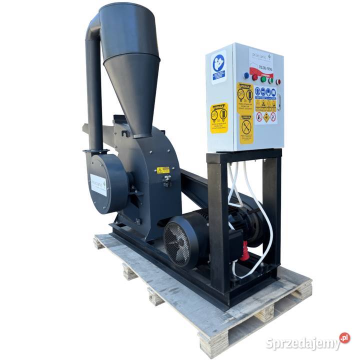 MOCNY Młyn Bijakowy Rozdrabniacz Silnik 15kW sprzedam