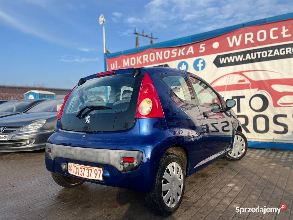 Peugeot 107 10 Benz 2006 Wspomaganie Dl Rok produkcji 2006 Wrocław