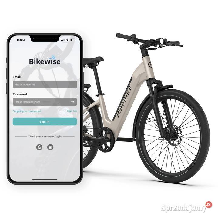 Rower elektryczny Jobobike Dyno Gt Wysyłka łódzkie