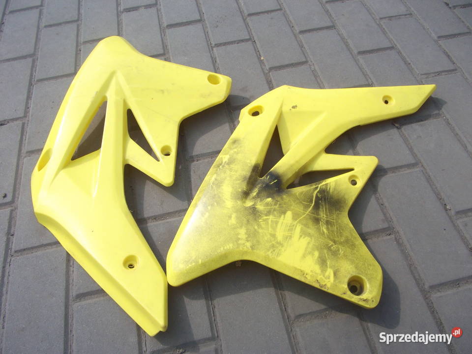 Plastiki osłony chłodnic suzuki rmz 250 komplet Racibórz