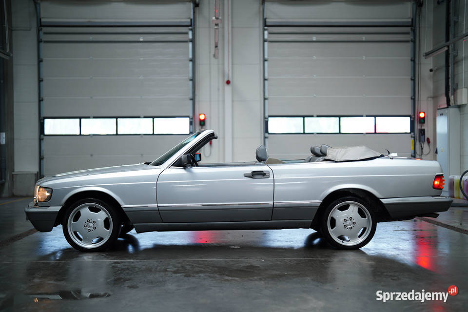 MercedesBenz C126 560SEC Straman Cabriolet jedna Motoryzacja Rybarzowice