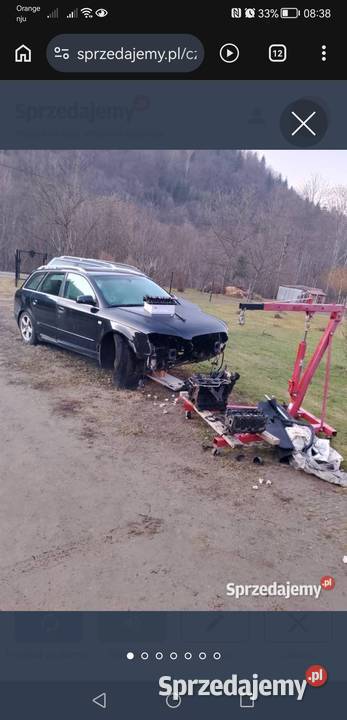 Części a4 b7 20tdi 170 Rok produkcji 2007 Obidza