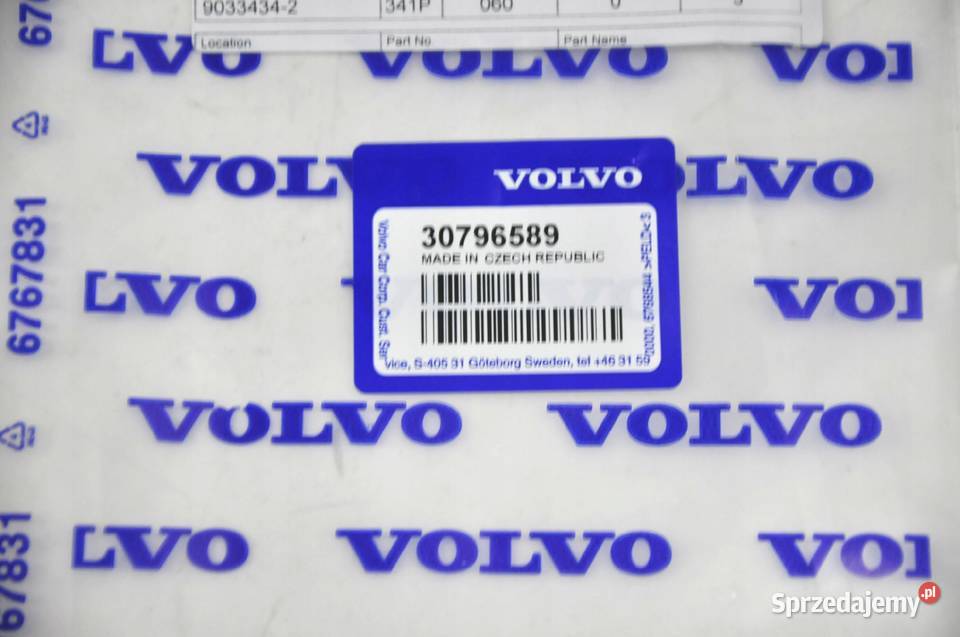 VOLVO S60 II emblemat na tylna klape 30796589 OE Bielany Wrocławskie