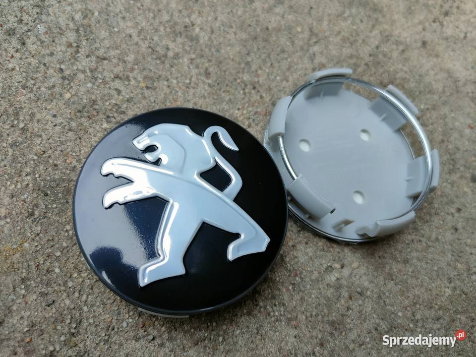 Nowe Dekielki Peugeot 60mm57mm do felg 207 208 Dekielki Katowice