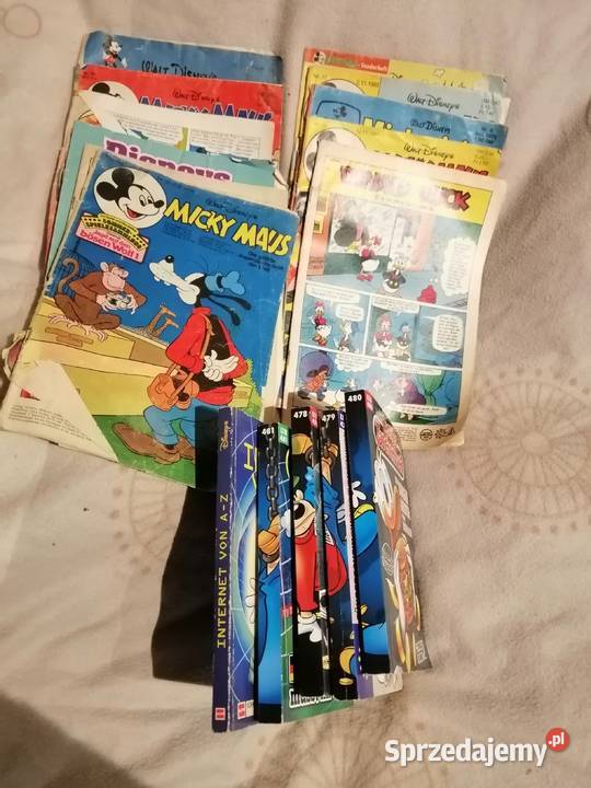komiksy kaczor donald i myszka miki 1952 Legnica