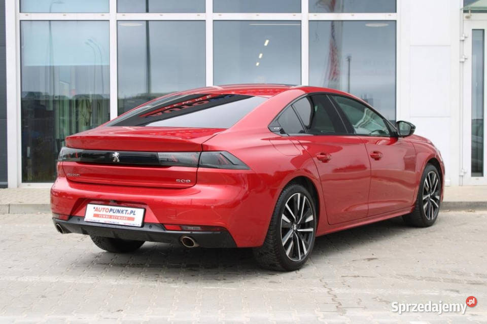 Peugeot 508 2021r ACC Night Vision Panorama Gdańsk