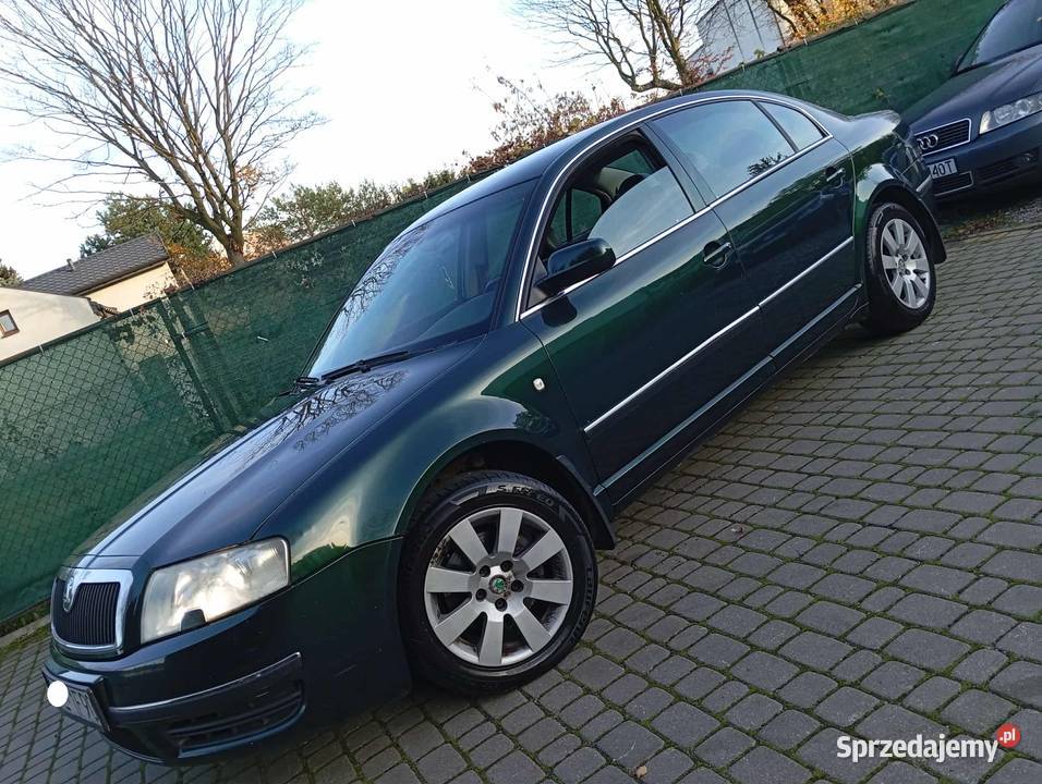 SKODA SUPERB ŁADNA 19 TDI SALON POLSKA czujnik deszczu Gostynin