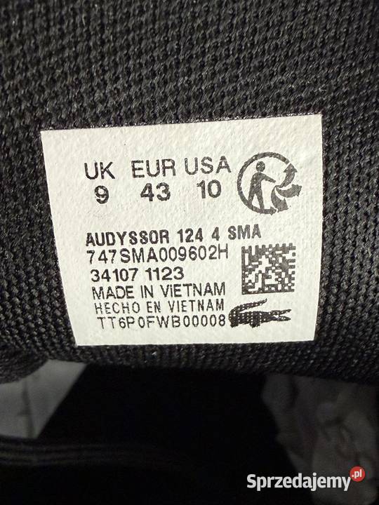ButySneakersy Lacoste Audyssor 124 4 SMA