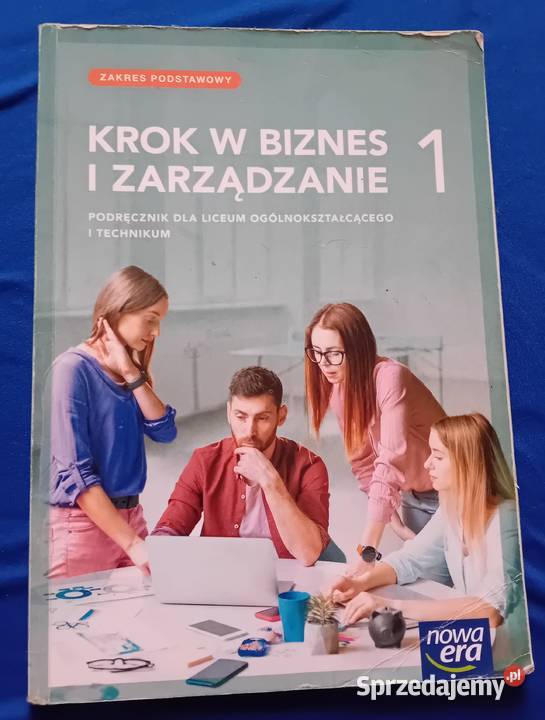 Krok w biznes i zarządzanie 1 Podr liceum i Koźminek sprzedam