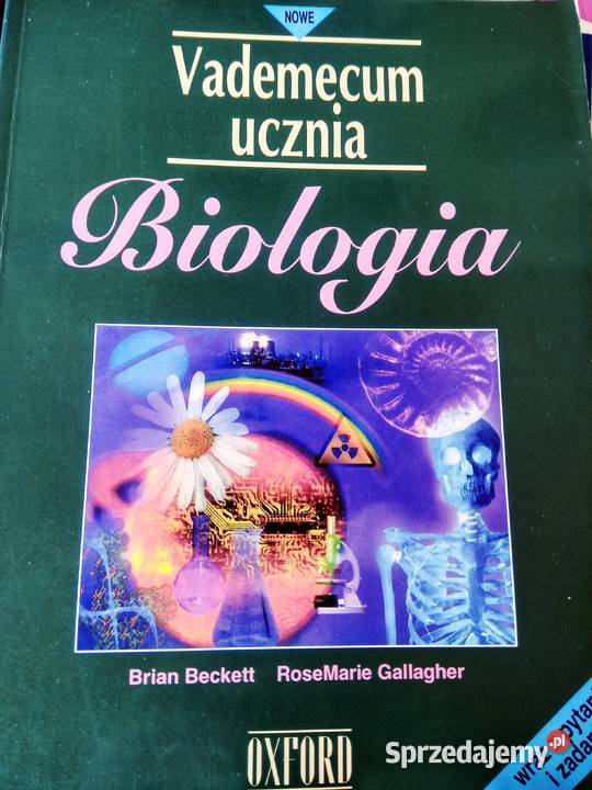 Biologia vademecum Oxford podręczniki szkolne mazowieckie Warszawa