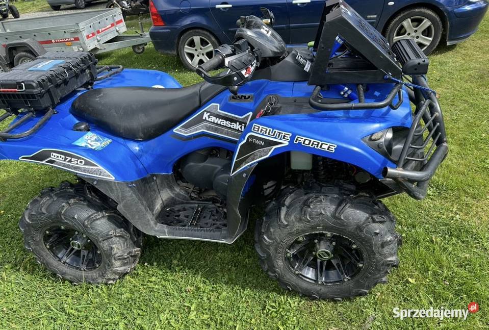 Kawasaki brute force 750 t3b 2014r Rok produkcji 2014 małopolskie Kasina Wielka