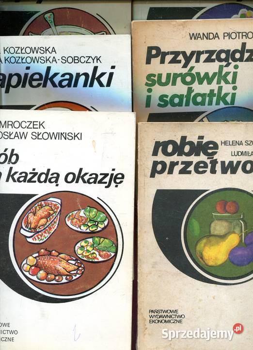 6 książek kulinarnych Zupy DeseryZapiekanki Szczecin sprzedam