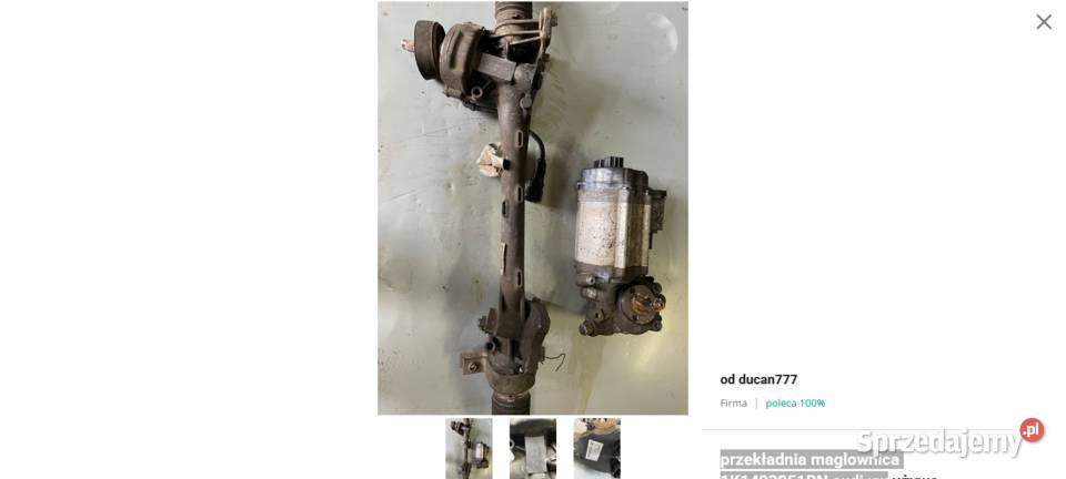 przekładnia maglownica 1K1423051BN audi vw Jelcz-Laskowice sprzedam