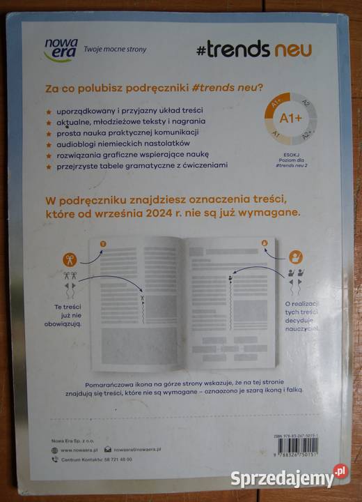 Trends neu język niemiecki LO i technikum klasa Parczew