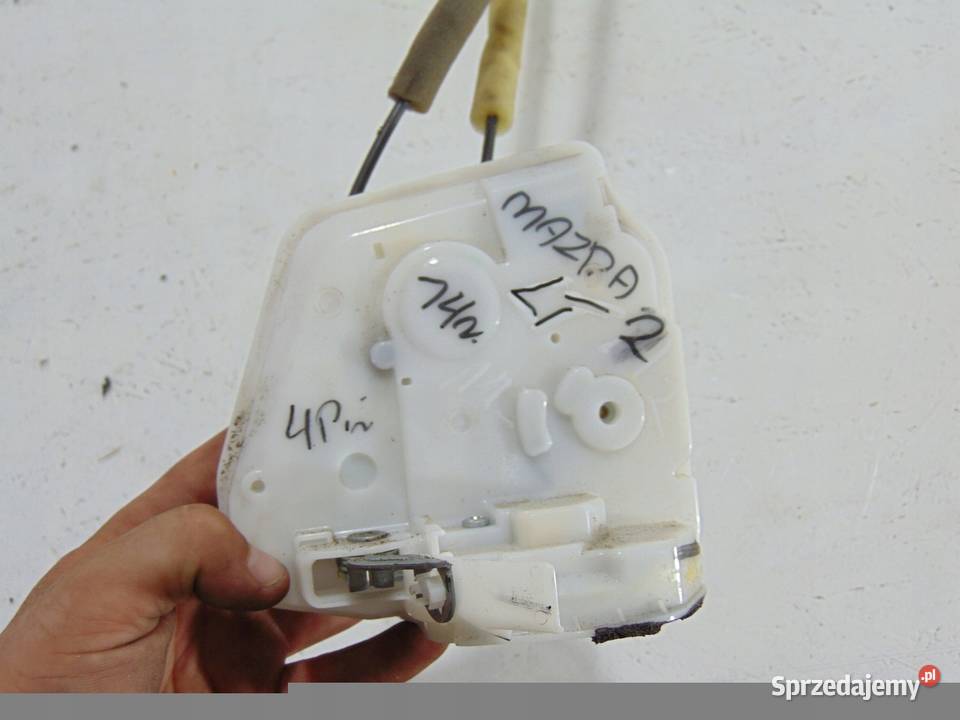 ZAMEK DRZWI LEWY TYŁ MAZDA2 MAZDA 2 III 14r 4PIN