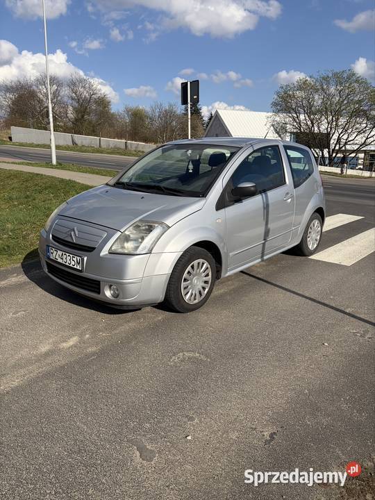 Citroen C2 2004r 11 srebrny Rzeszów