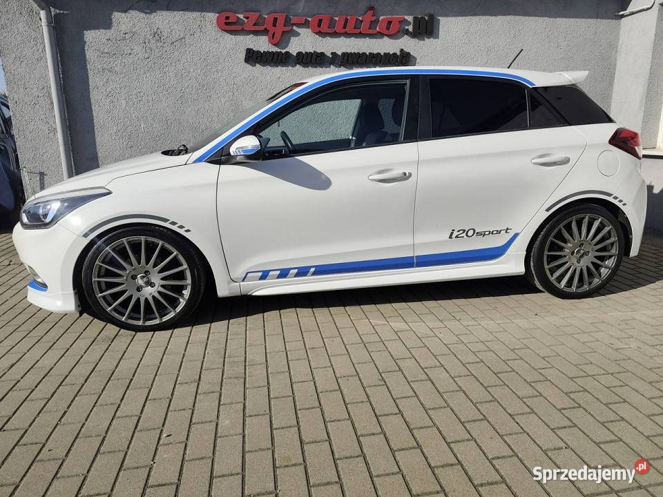 Hyundai i20 SPORT Bezwypadkowy wyposażenie podgrzewane fotele sprzedam