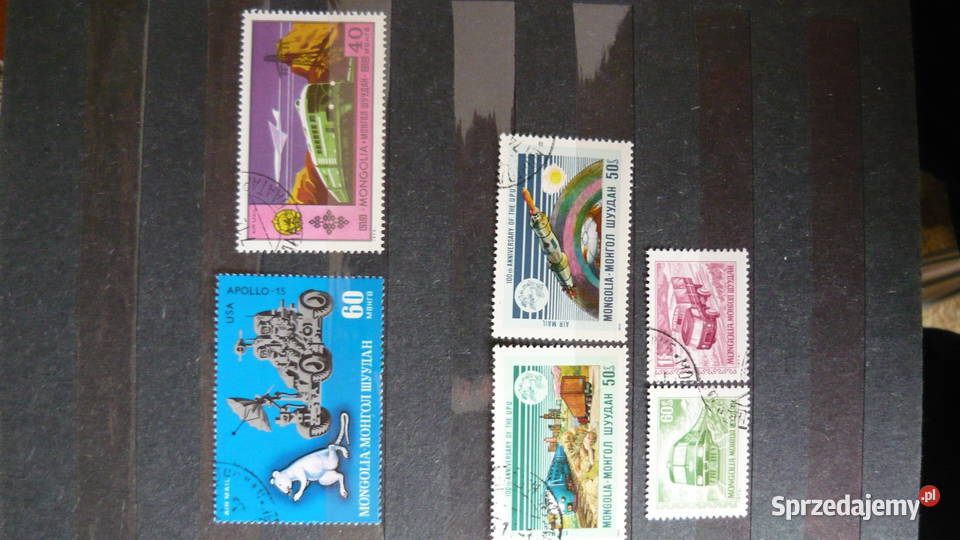 Znaczki Mongolia Myszków