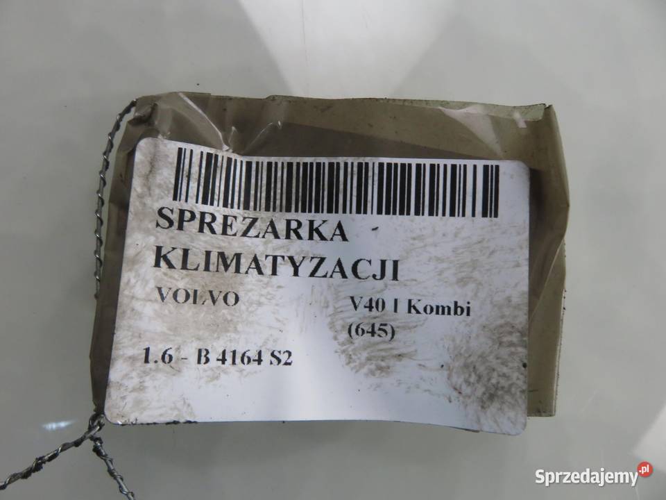 KOMPRESOR KLIMATYZACJI VOLVO V40 I Kombi 645 16 osobowe