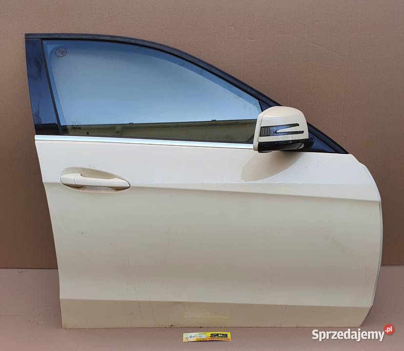 EKLASA W212 DRZWI PRAWE PRAWY PRZÓD KOMPLETNE Trzciel sprzedam