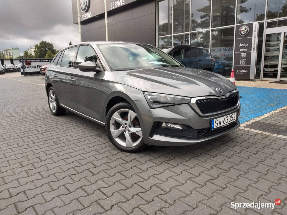 koda Scala 15 TSI 150 style led kamera czujniki pełny VAT Tychy
