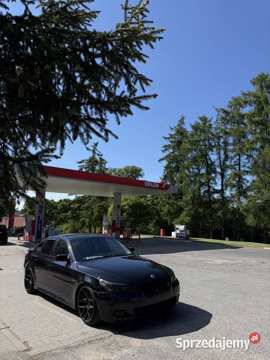 SPRZEDAM BMW E60 530d czarny zachodniopomorskie Drawsko Pomorskie