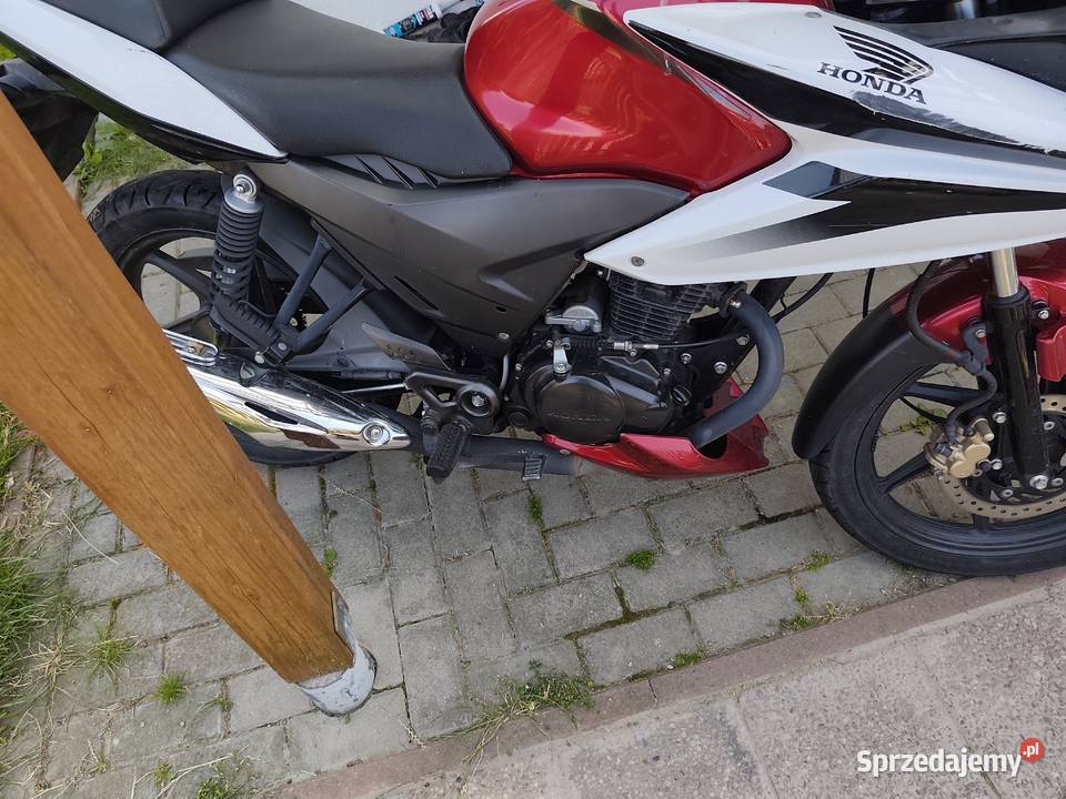 Honda cbf 125 warmińsko-mazurskie