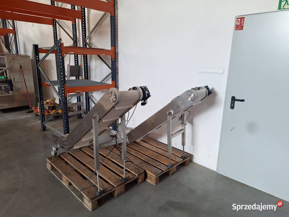 Transporter odbiorczy podajnik do maszyna