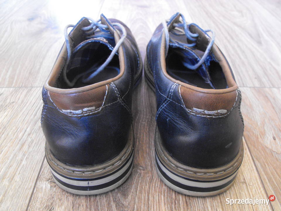 Buty RIEKER EUR40 255 Skóra lekkie pantofle skóra Białystok