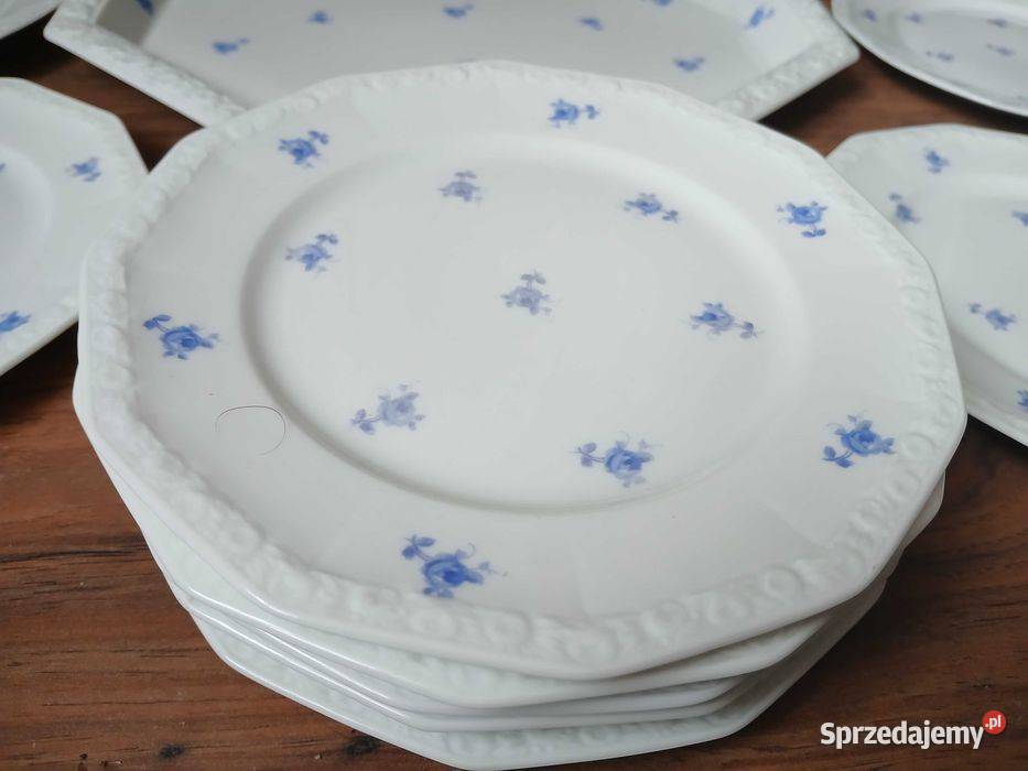 Stary zestaw deserowy Rosenthal patera plus 10